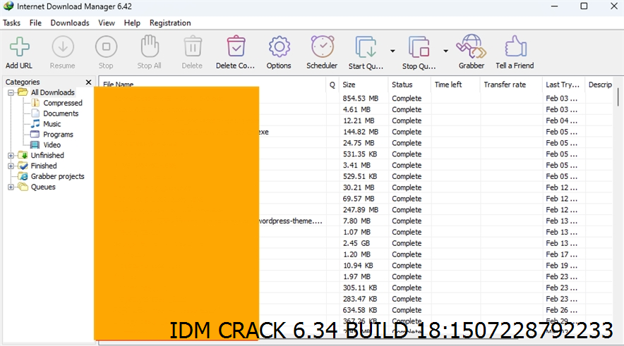 Idm Crack 6.34 Build 18 Screenshot