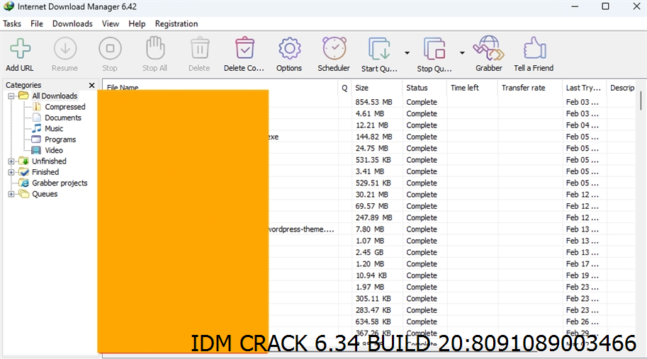 Idm Crack 6.34 Build 20 Screenshot